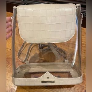 Kelly Wynne clear backpack